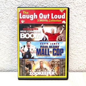 Kevin James movie collection. Comedy! 3 movies on DVD. Like New.